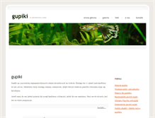 Tablet Screenshot of gupiki.e-akwarium.com