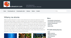 Desktop Screenshot of e-akwarium.com